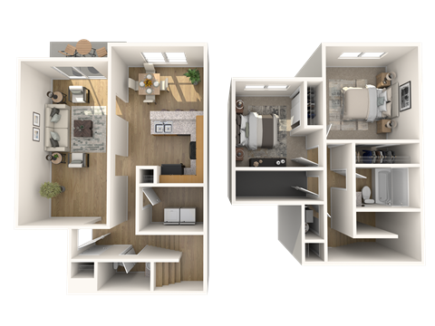 Clarendon Floor Plan at Villages at Morgan Metro, Landover, MD